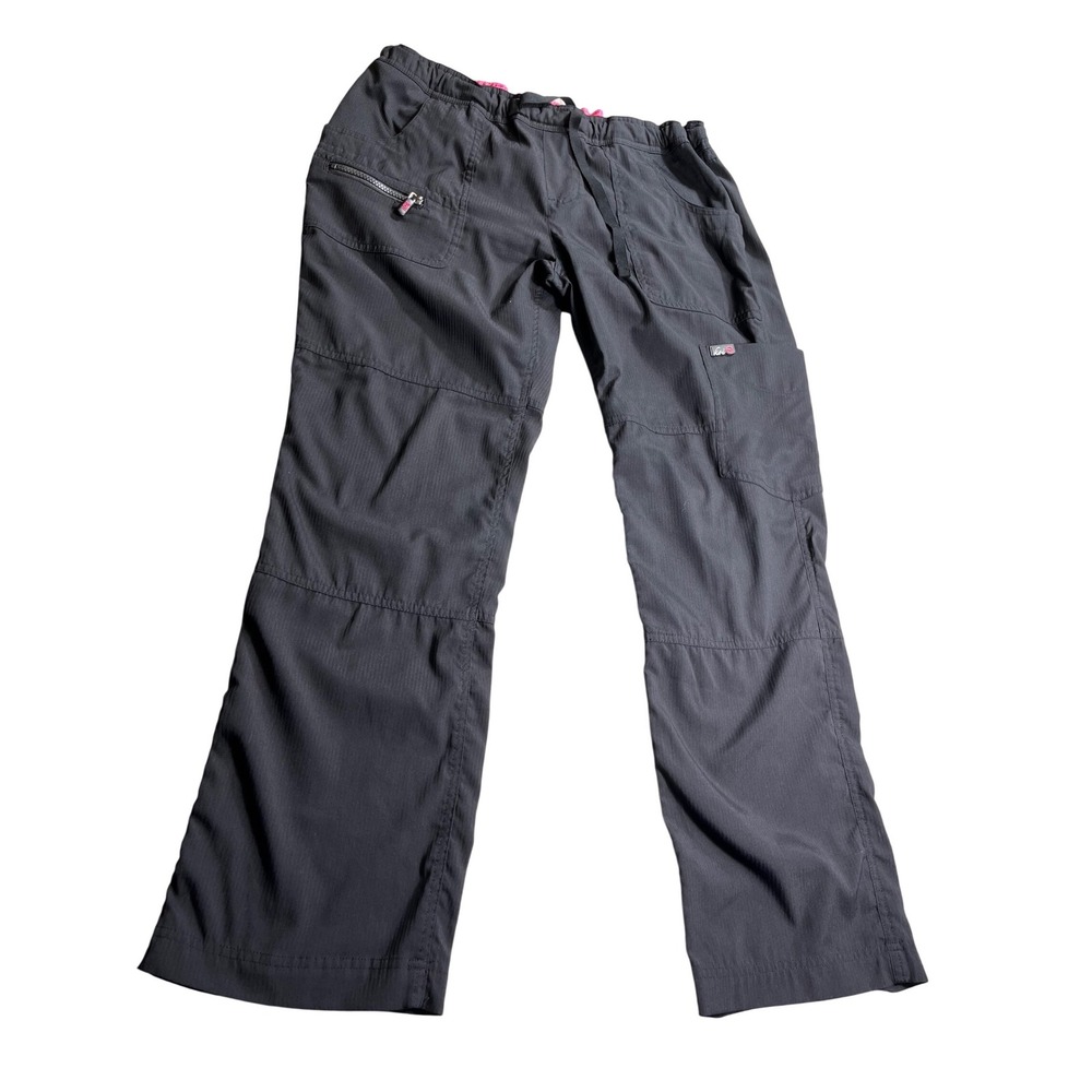 Women’s Straight Leg Utility Pants in Charcoal Gray